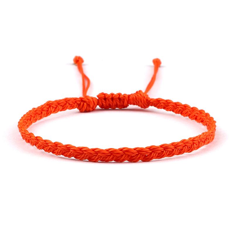 26 Colors Adjustable Woven Friendship Bracelet For Women Men Wax Thread Wrap Rope Knot Bracelets&Bangles Handmade Jewelry Gifts
