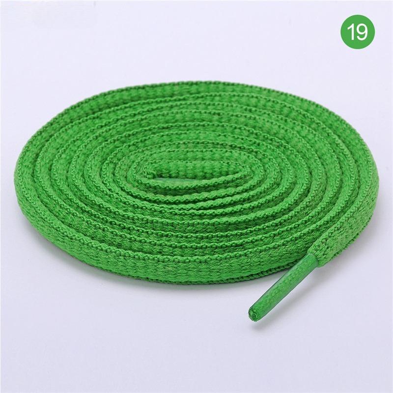 Fashion Multi Color Durable Non Fading Round Shoelace Black White Dirt Resistant Versatile Shoelaces Half Round Shoe Accessories