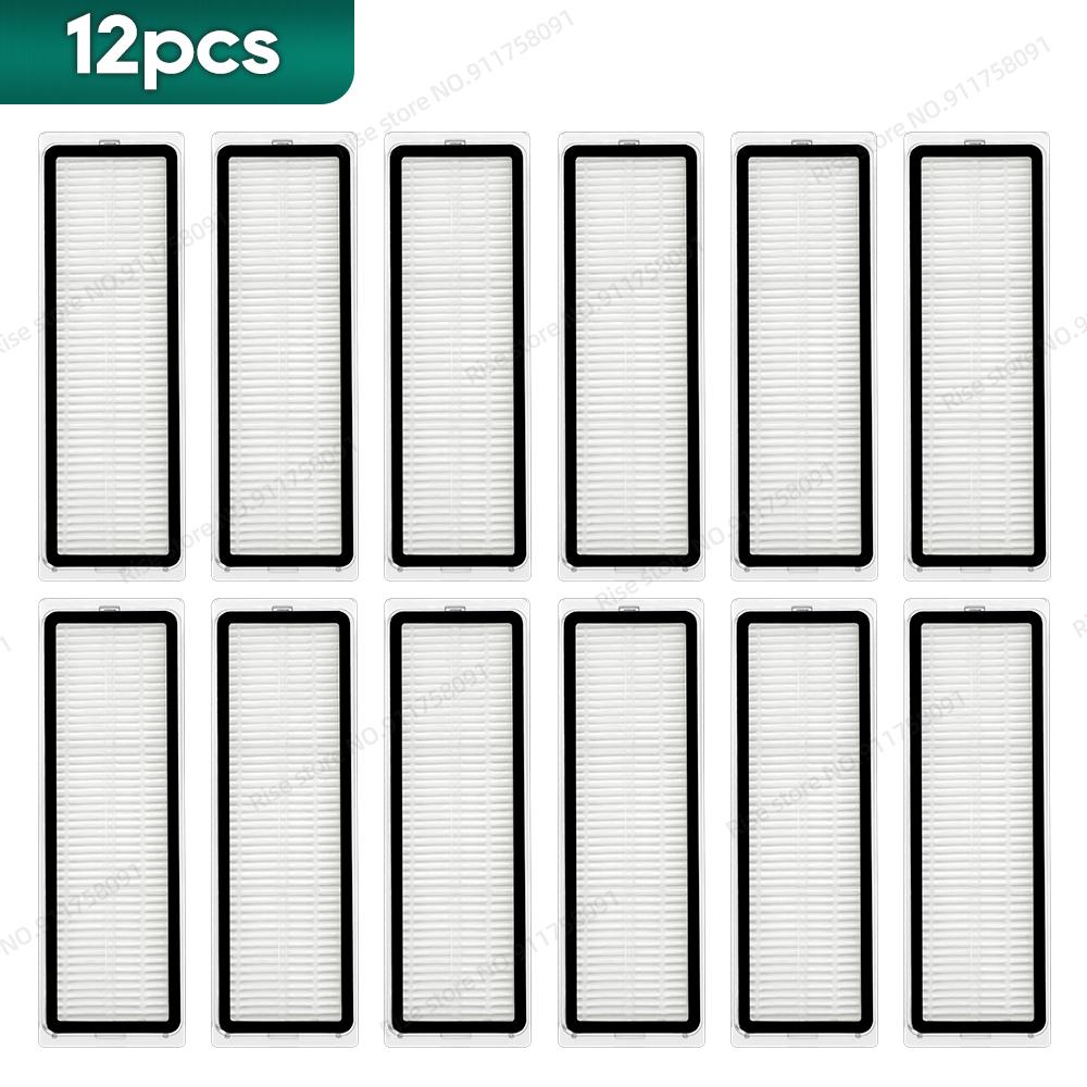 Compatible pour Aspirateur Robot Xiaomi S40C / E101 Accessoires Brosse Principale Filtre Hepa Chiffon de Nettoyage Pièces de Rechange