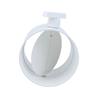 Portable PVC Air Valve Anti-Corrosion Round Pipe Air Volume Regulator 75-200mm for Livestock Farm Ventilation Use