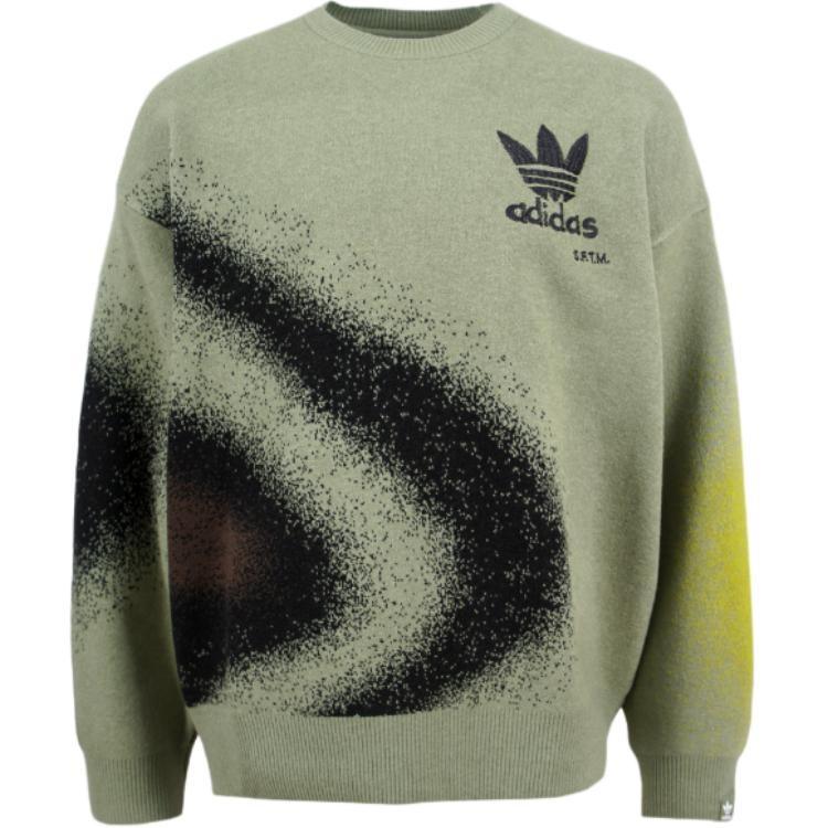 adidas Song For The Mute Fully Fashion Crew Sweatshirt Asia Sizing Tent Green Men s JI9643 S