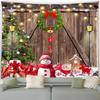 Bohemian Style Christmas Tree Snowman Tapestry Christmas Decor Christmas Tree Tapestry Room Decor, Home Decor, Bedroom Wall