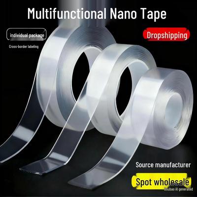 Magic Transparent Waterproof Double-Sided Nano Tape - Strong Adhesive Acrylic Tape