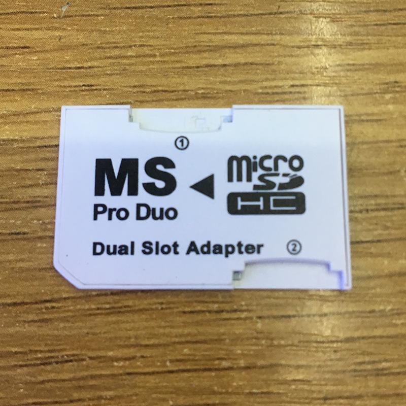 

PSP Dual TF to MS Memory Card Case CR5400 (Up to 64GB Support)