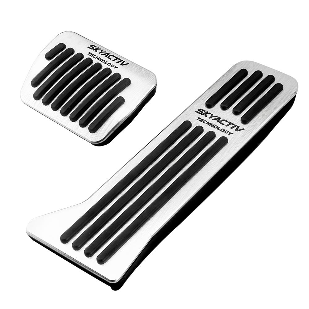 Car Pedals Foot Fuel Accelerator Brake Clucth Pedal Pad Cover For Mazda 2 3 6 DJ BM GJ CX-5 CX5 CX 5 CX3 CX4 CX9 CX8