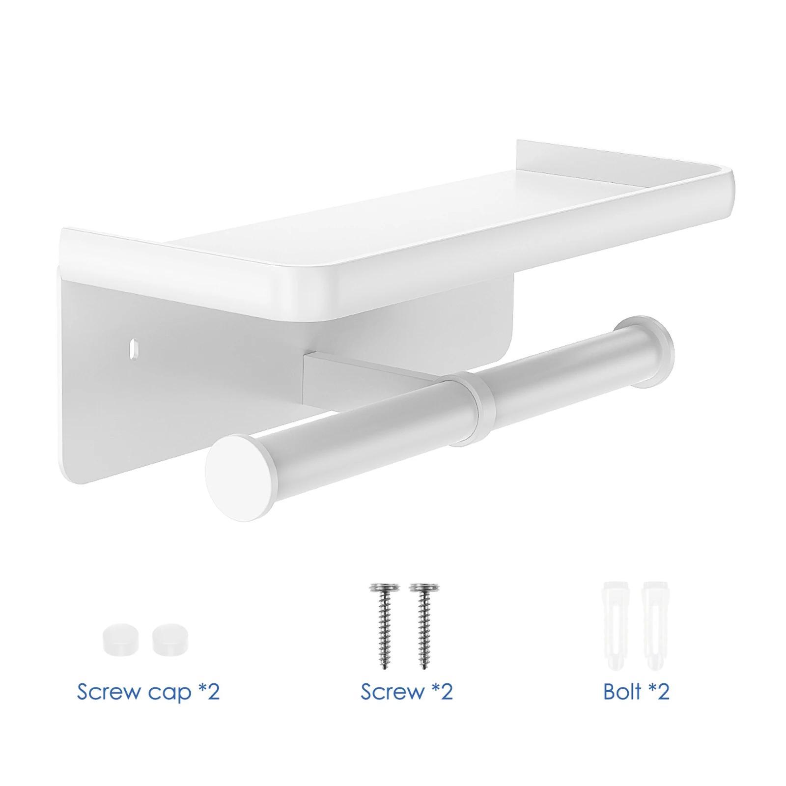 Double Toilet Paper Holder Bathroom Wall
