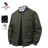 VANCAMEL Men's Trendy Baseball Collar Jacket
