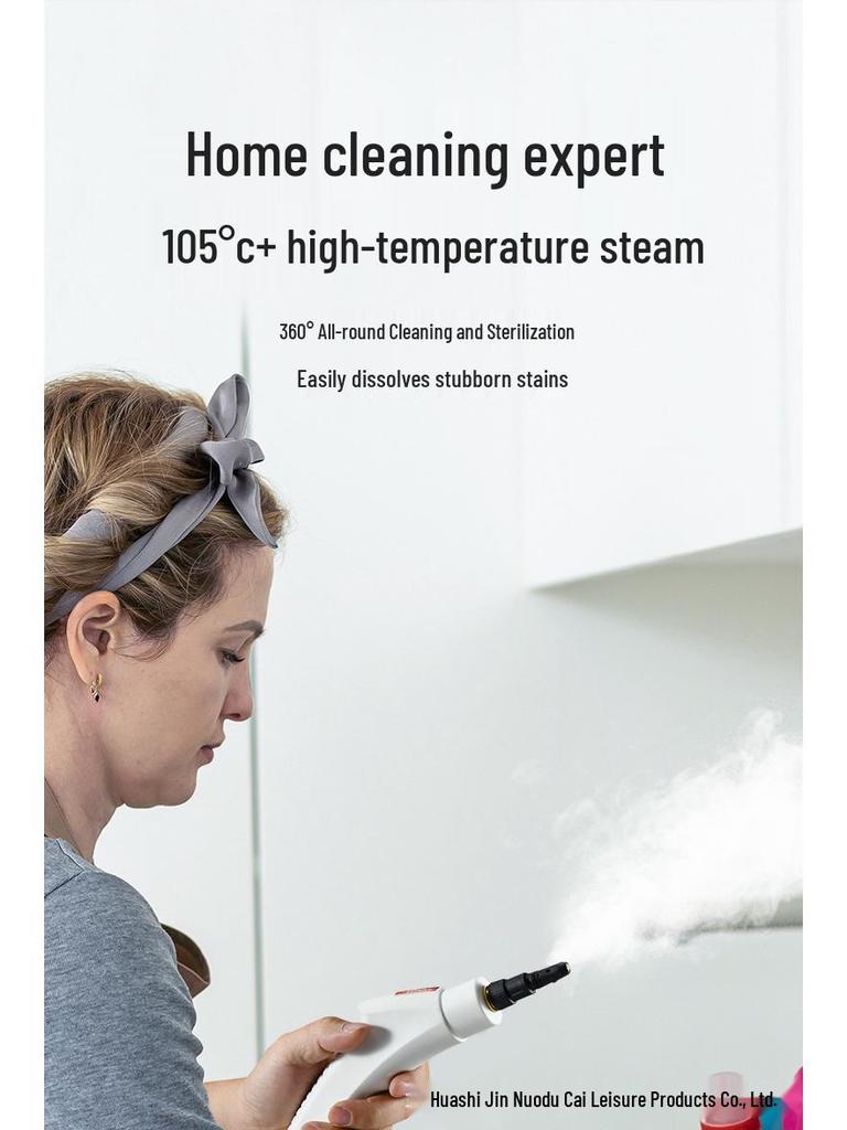 High-Temp, High-Pressure Kitchen Steam Cleaner - Compatible with US & EU Standards