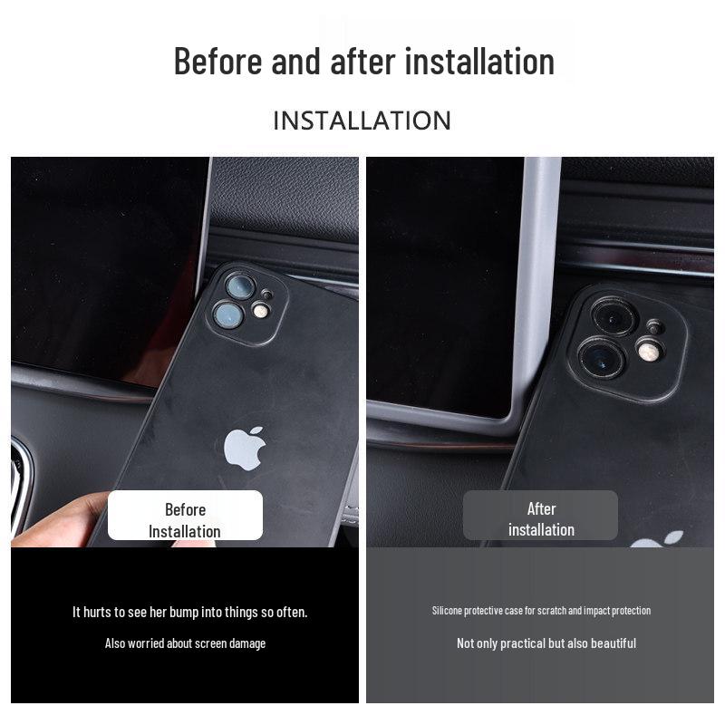 Geely Galaxy A7 Screen Protector: Anti-collision Silicone Case for Interior Screen