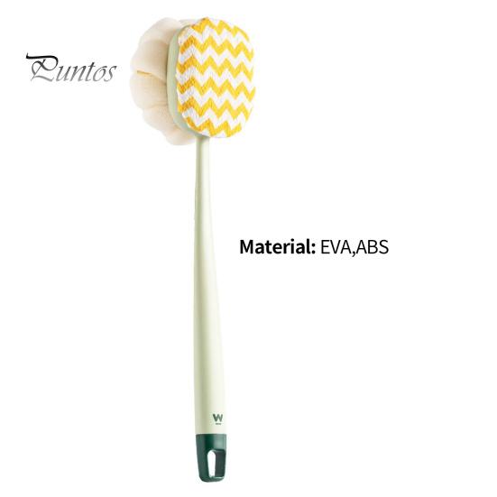 Body Scrubber High density Exfoliating Long Handle Bath Body Scrubber Brush for Bathroom