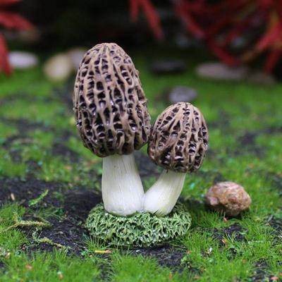 1PC Creative Garden Decor Artificial Gift Simulation Mushroom Statue Resin Home Decoration