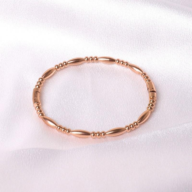 Titanium steel bracelet gold high version temperament zircon bracelet women's light luxury fashion elegance does not fade simple bracelet