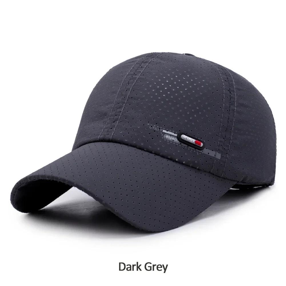 Luxury Brand Sports Running Sweat Baseball Cap Male Fashion Canada Golf Caps Quick Dry For Men Women Solid Snapback Bone Hats