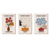 Scandinavian Flower Market Canvas Art Poster Floral Print Painting Modern Bedroom Living Room Wall Mural Home Decor