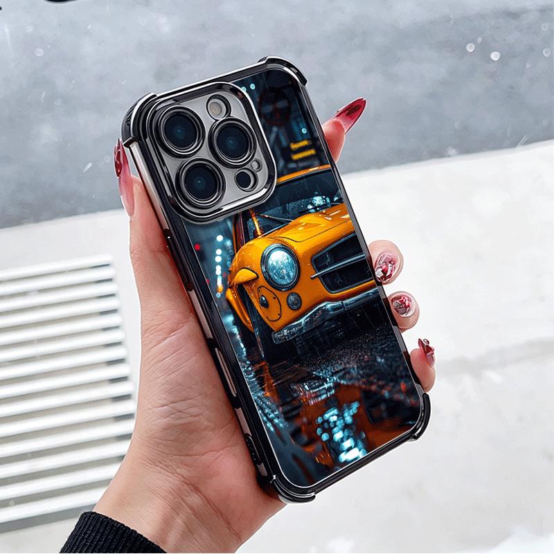 Vintage Car Retro Nostalgia Plating Phone Case For Xiaomi Poco X5 X6 X7 X8 Pro Max F8 Ultra F7 M8 M7 M5S Redmi 15C 15 14C 13C 13