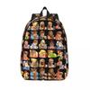 Defeated Portraits Super Street Fighter Backpack Daypack Large Capacity Children BookBag School Bag Shoulder Bags for Men Women