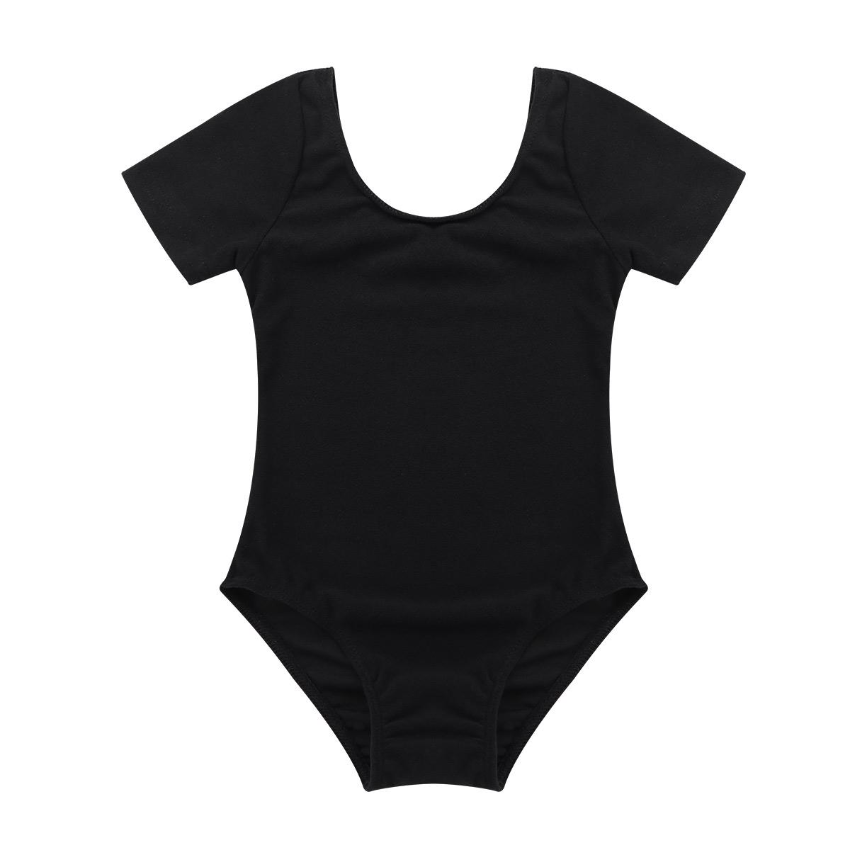 IEFiEL Balletdanserkleding Meisjes Kids Turnpakje Gymnastiek Danskostuums Fancy Party Ballerina Tutu Jurk 9-10 Years zwart