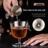 ZISIZ Stainless Steel Cocktail Measuring Cup