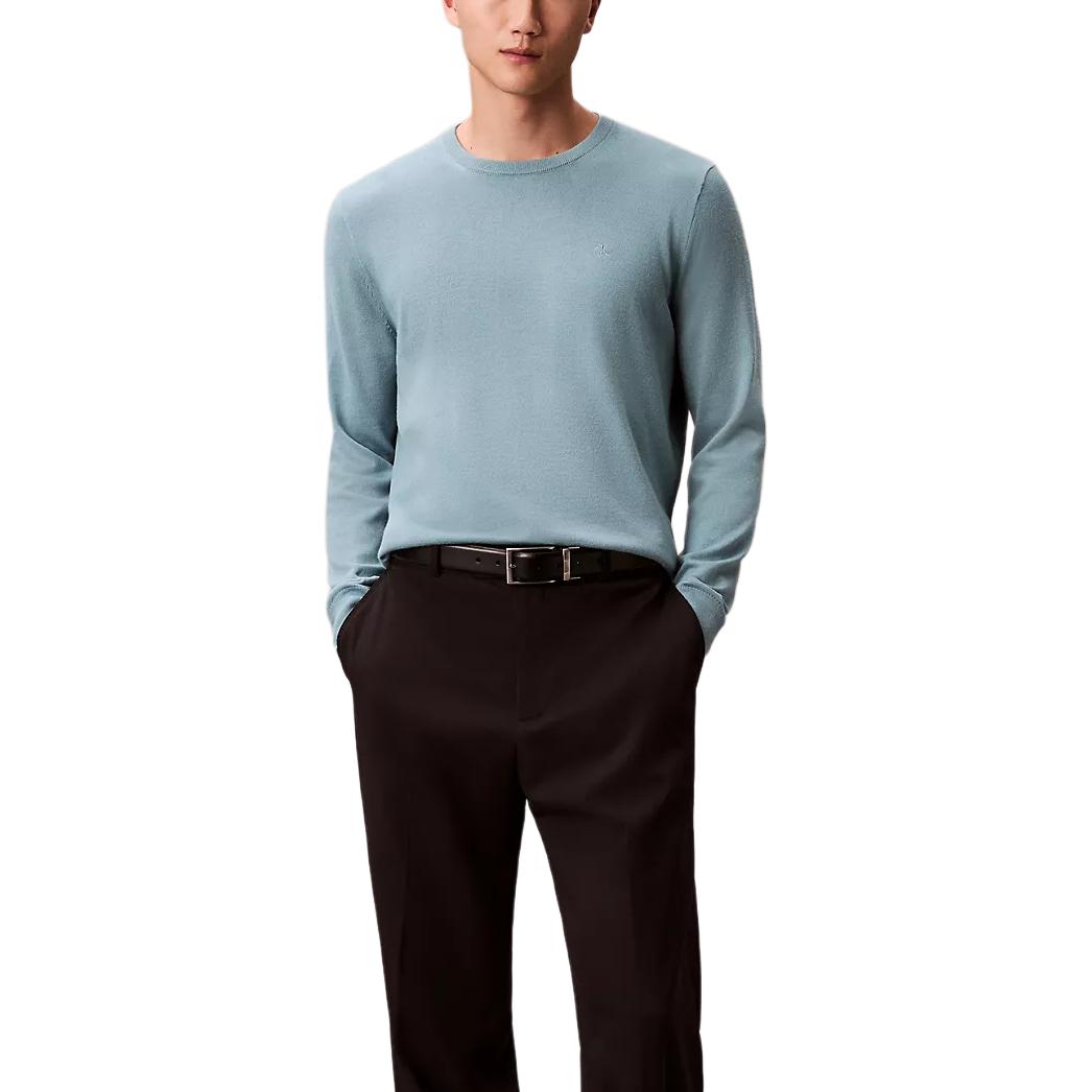 

Calvin Klein Comfortable Versatile Casual Fashion Round Neck Sweater Men sweater 40QM313-CJQ S