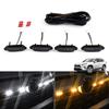 Cartist LED Grille Lamps for the RAV4 50 Grille Marker Daytime Running and Warning Lights with Smoked Lens for RAV4 5th Generation 2019 and High Easy