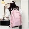 Cute Japanese Style Nylon School Backpack For Girls Boys High Capacity Lightweight