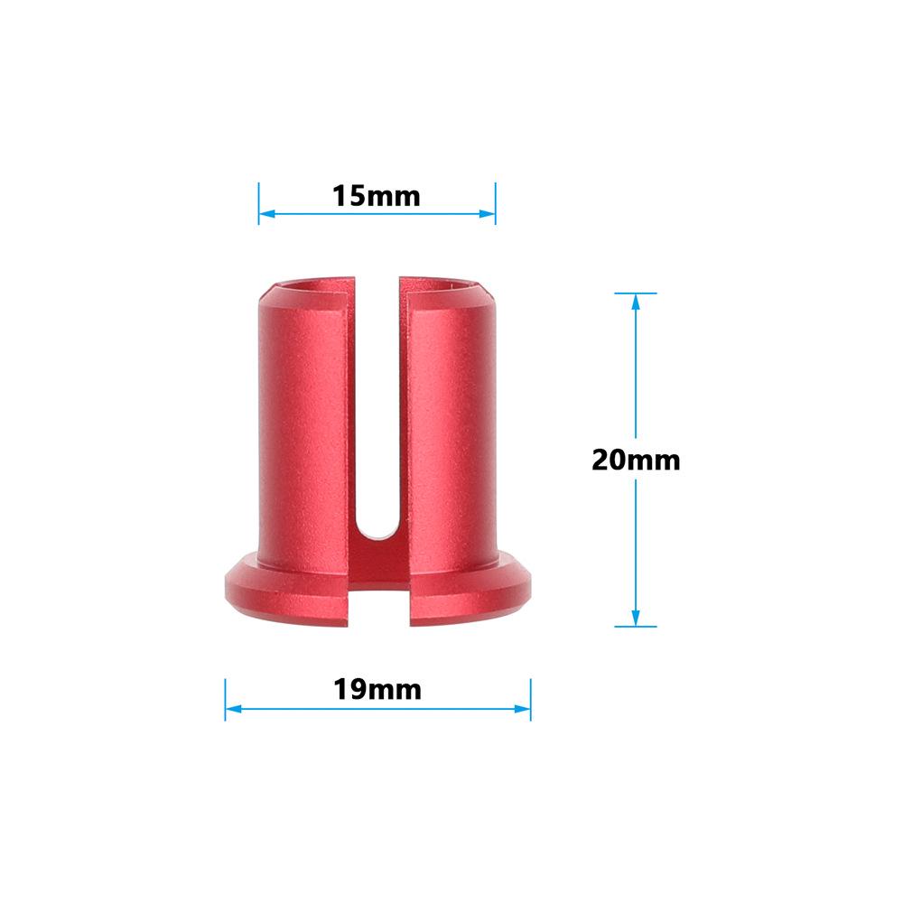 

HDRIG ARRI to DJI Camera Adapter: 15mm to 12mm Tube Clamp Sleeve (Model 3819) красный