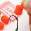 8Pcs 12mm Slow Sinking Dumbells Bait Fruity Squid Flavour Fake Food PopUp Tackle Floating Artificial Bait Fishing Accessories