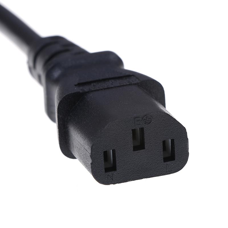 UPS Server C14 To C13 Y Splitter Extension Cable PDU.PSU Power Cable Cord 30cm