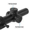 1-5X24 Tactical Optical Scope Red and Green Illuminated Reticle Hunting Scopes Compact Scope Sight