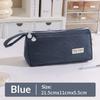 Corduroy Pencil Case Multifunctional Large Capacity Stationery Pen Case Solid Color Stationery Box Stationery For School Use