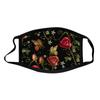 Adult Mouth Flowers Printed  for  Face Mask Washable Earloop Mask