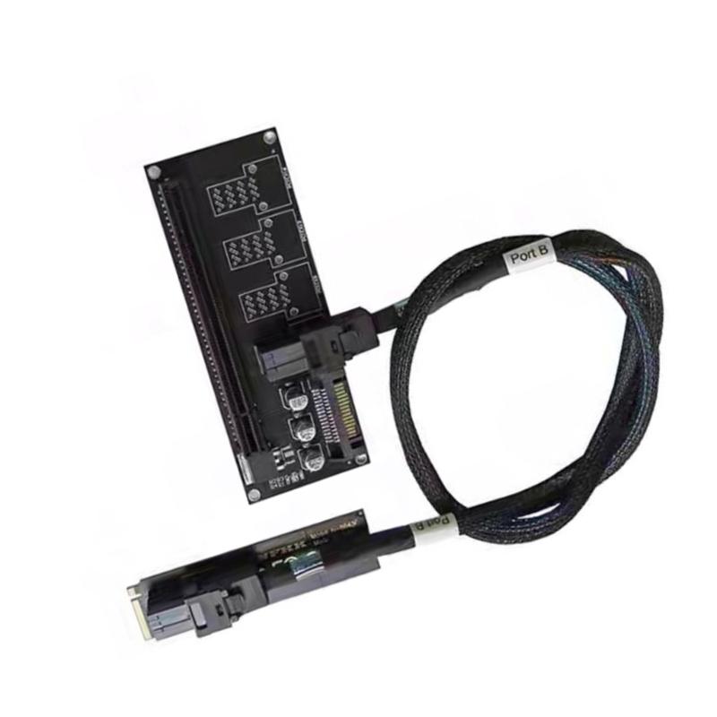 M.2 NVMe To PCIe3.0 SSD PCIE X1 X4 X16 Adapters Card PCIE Expansion Cable For Splay Card SSD Pcie Adapters