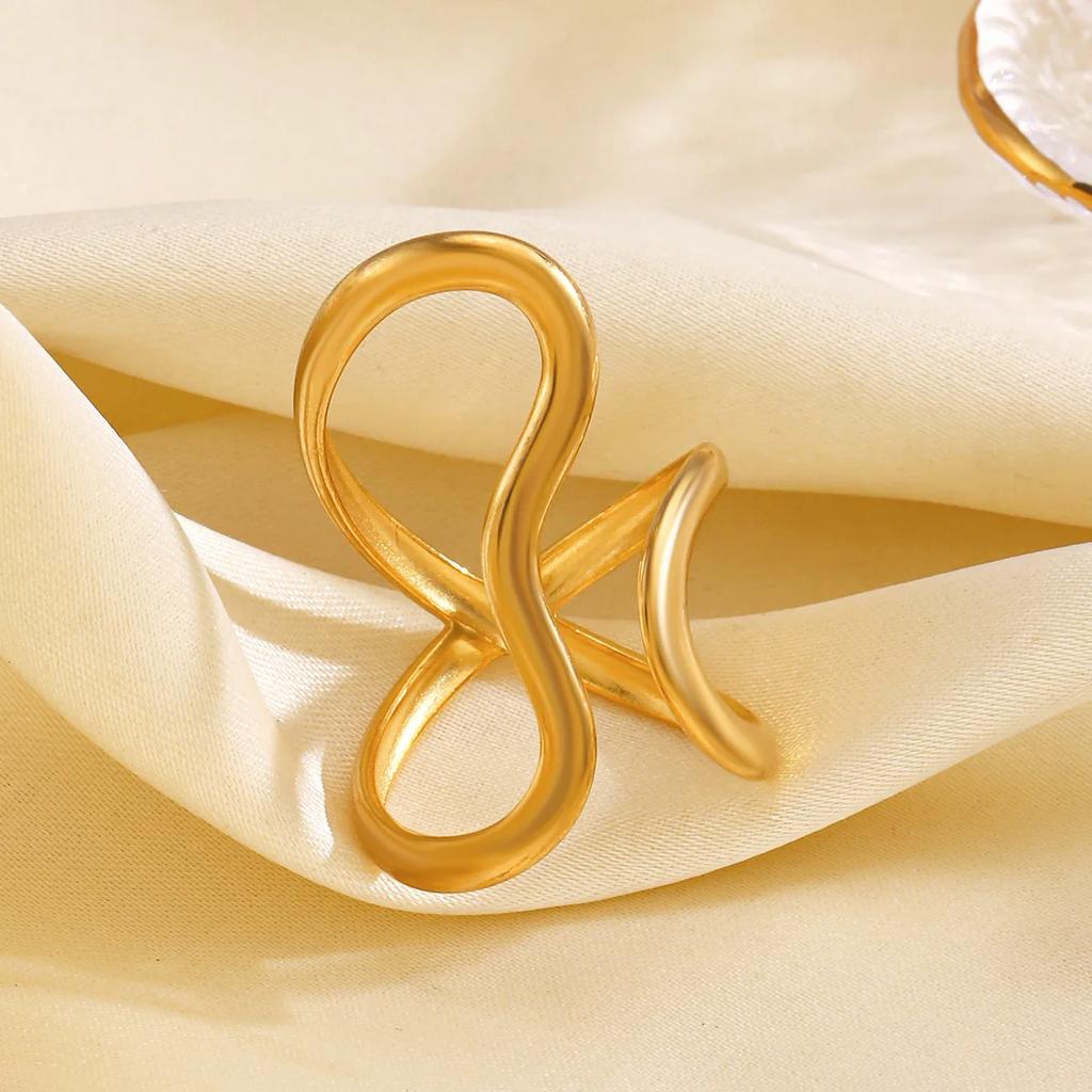 925 Silver Star Rings for Women Men Zircon Open End Couple Ring Wide Retro Daily Wearing Wedding Jewelry Gifts