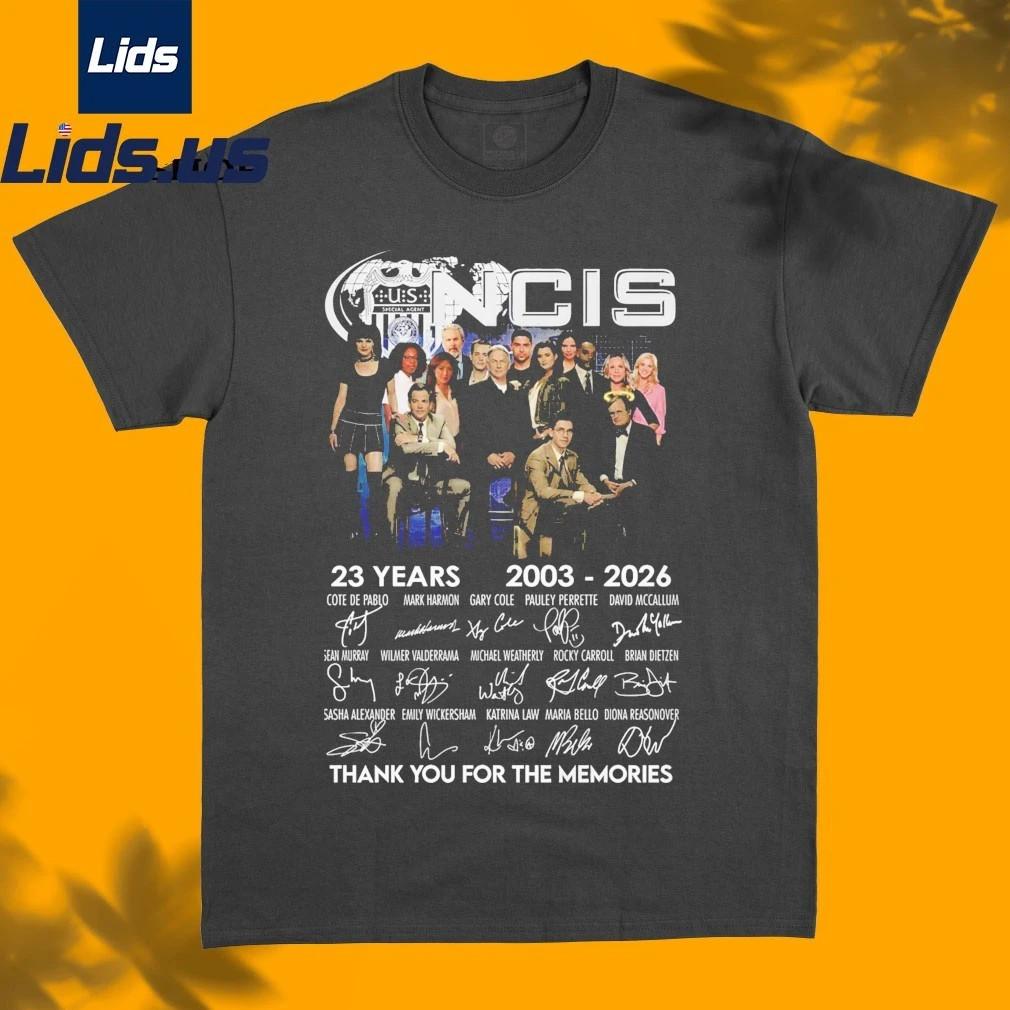 NCIS 23 Years 2003-2026 Thank You For The Memories Shirt M