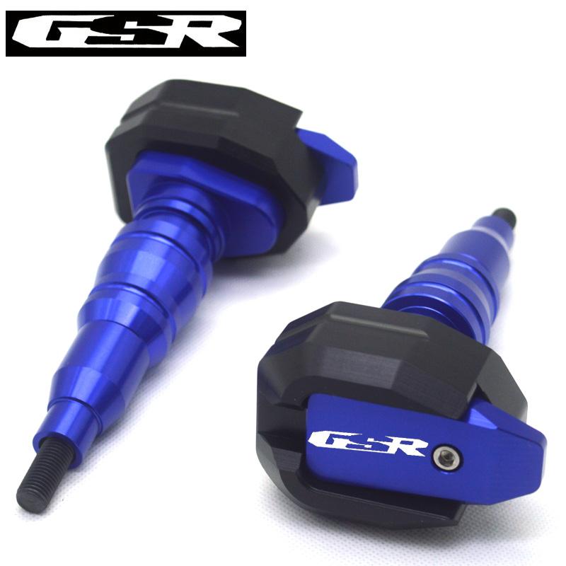 FÜR SUZUKI GSR400 GSR600 GSR750 GSR 400 600 750 Motocicleta Quadro Slider Carenagem Caindo Prote Guarda Anti Crash Pad pro