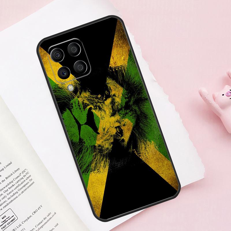 Jamaica Flag Case For Samsung Galaxy M13 M53 M16 M36 M56 M06 M52 M32 M12 M54 M34 M14 M35 M55 M15 M11 M31