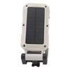 Magnetic Work Light Gray White Solar Powered 360 degrees  Rotating Headlight 800LM Sidelight Design with