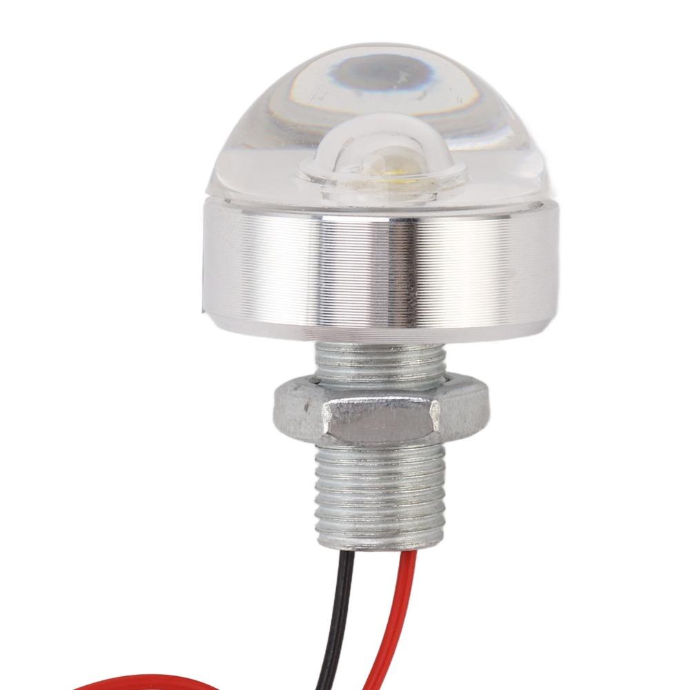 5er-Pack 1W LED-Deckleuchte DC 12V Mini Einbau-Spotlight Niedervolt-Landschafts-Bodenleuchten Gehweg