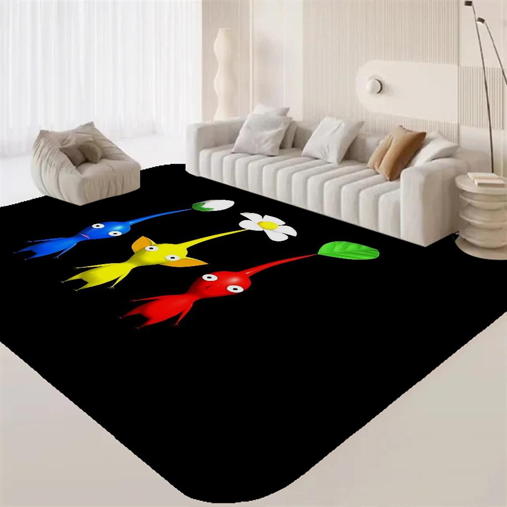 P-Pikmin Game Room Kitchen Mat Cheaper Anti-slip Modern Living Room Balcony Printed Modern Home Decor
