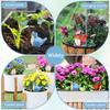 4Pcs Plant Self Watering Globes Bird Shaped Plant Watering Spikes Excellent Drainage Flower Pot Insert Garden Planter Decoration