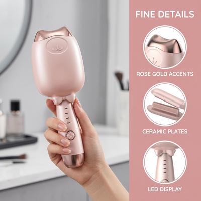 32mm Hair Curler Ceramic Curling Iron Big Wave Deep Wavy Splint Egg Rolls Electric Fast Automatic Hair Plate Styling Tools