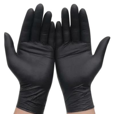 100/50/20 STUKS Wegwerp Zwarte Nitril Handschoenen Voor Huishoudelijke Reiniging Werk Veiligheid Tuinhandschoenen Keuken Gereedschap
