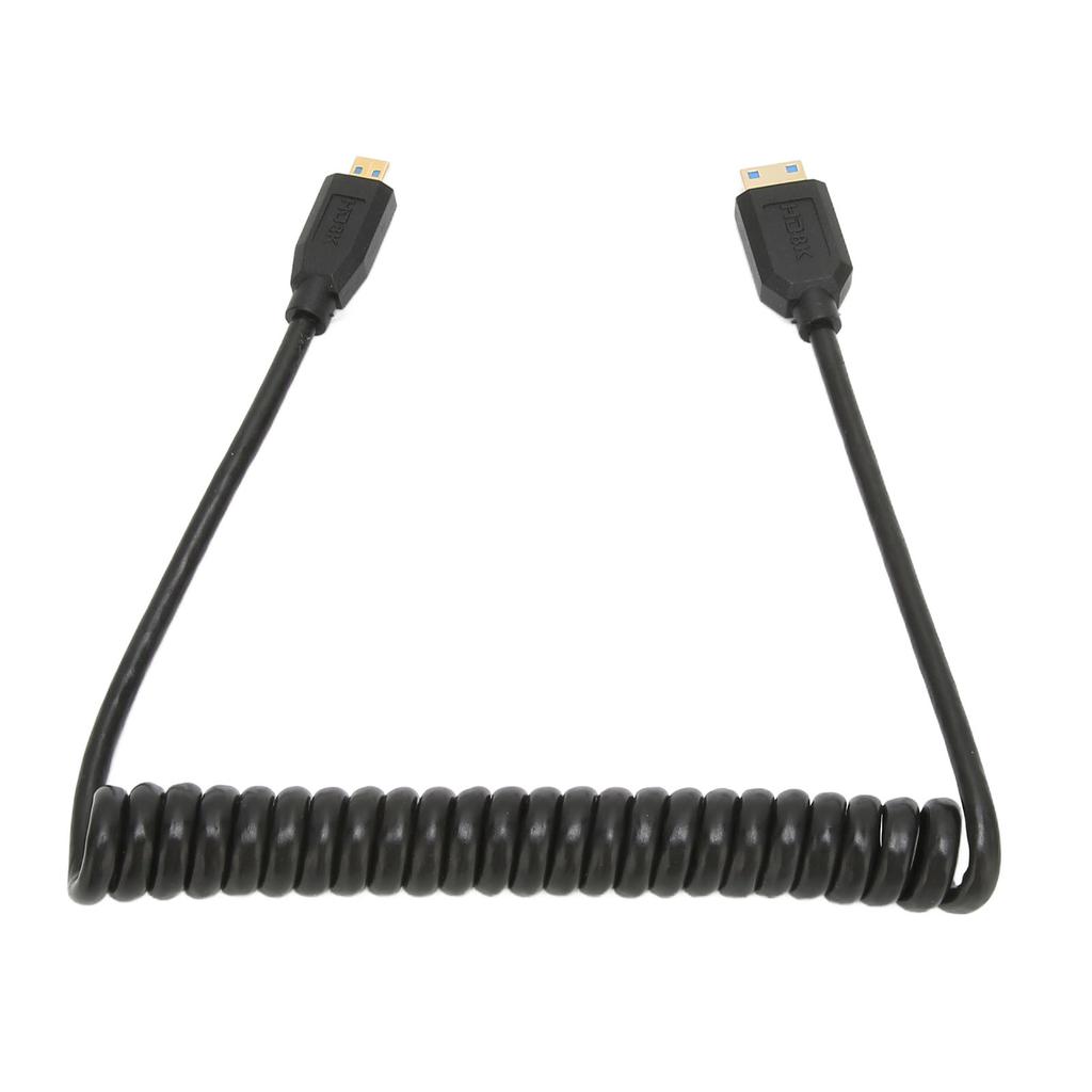 Micro To Mini HD Multimedia Interface Cable 8K HD HD Multimedia Interface Cord for TV Monitors Projectors