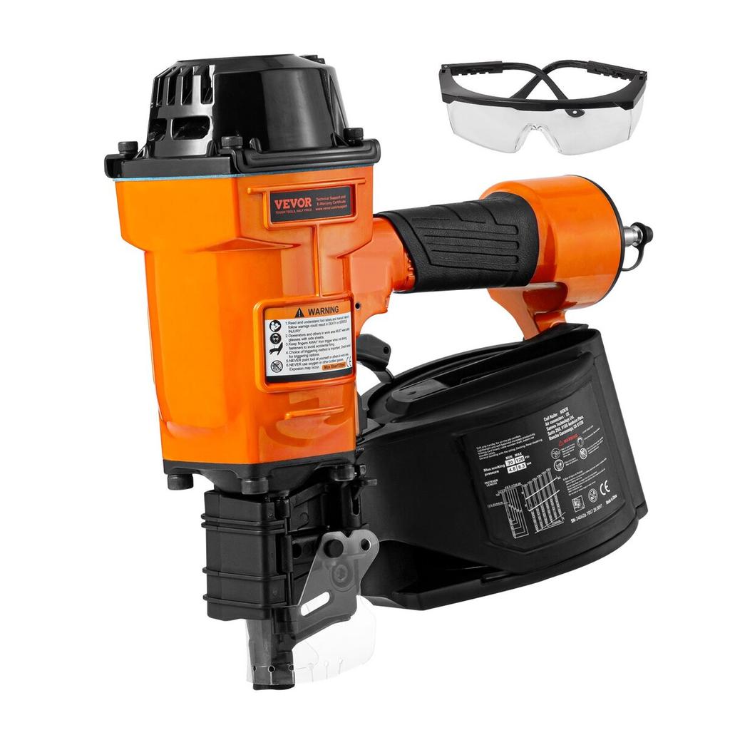 MCN70 Spijkerpistool voor Dakbedekking met Spoel 1-3/4 tot 2-3/4 inch 15 Graden Pneumatisch Spijkerpistool