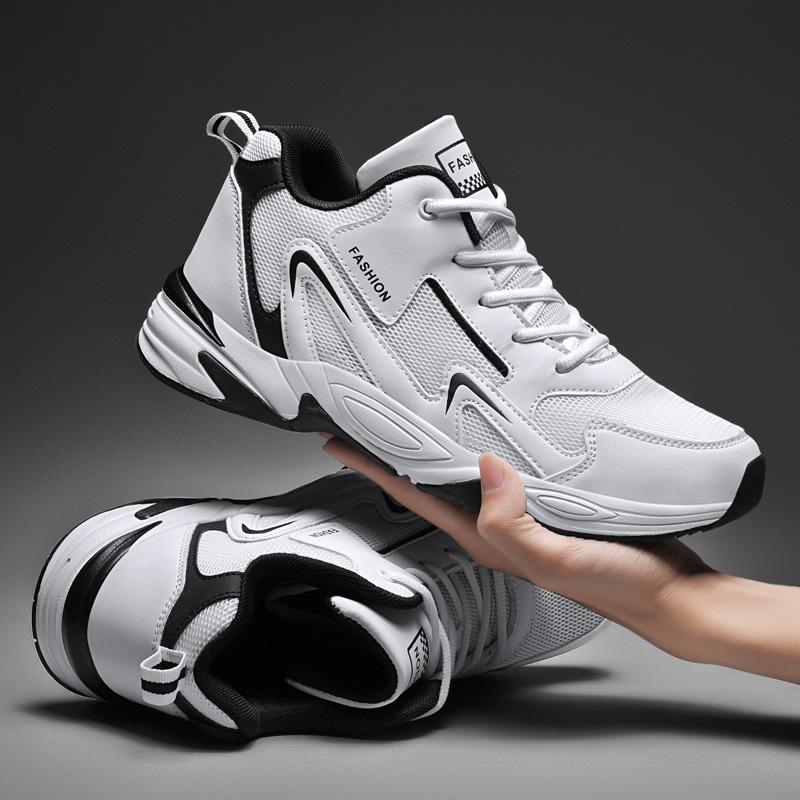 Winter velvet cotton shoes leather travel shoes large size shoes sports warm running shoes