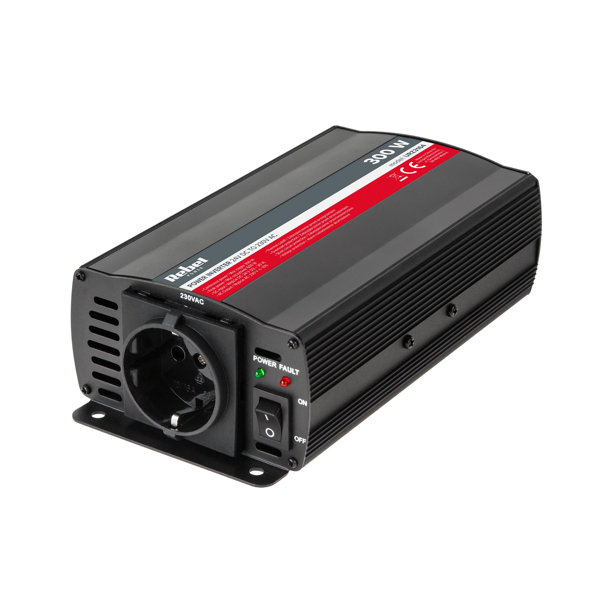 Convertitore di tensione per auto 24V 230V 300W/600W Rebel