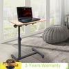 Bymaocar Mobile and Lockable Standing Home Office Laptop Desk Portable Presentation Stand with Adjustable 360° Rotating Desktop