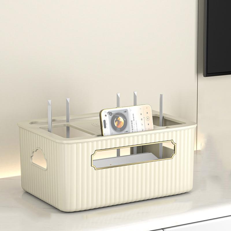 Wifi Router Organizer TV Set-top Box Shelves Socket Wire Organizing Wireless Optical Cat Placement