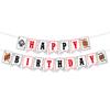 Party Decoration Banner Birthday Party Background Decoration Poker Flag Setting Props