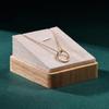 Pendant Display Necklace Display Stand Bamboo Material Jewelry Display Rack